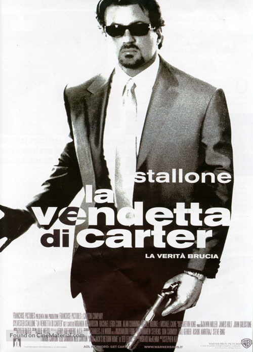 Get Carter - Italian Movie Poster