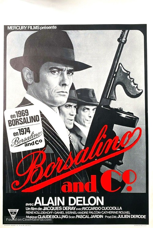 Borsalino and Co. - Belgian Movie Poster