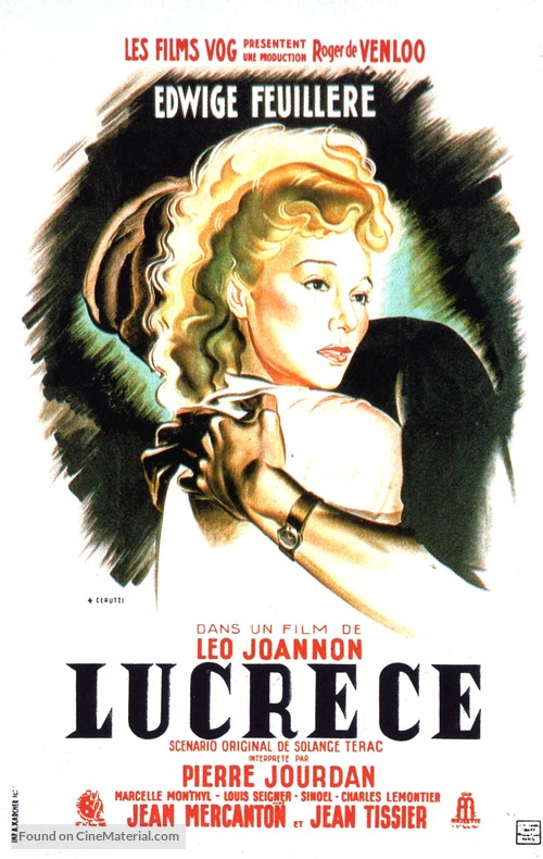 Lucr&egrave;ce - French Movie Poster