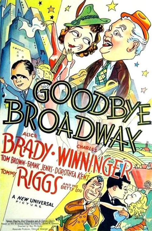 Goodbye Broadway - Movie Poster