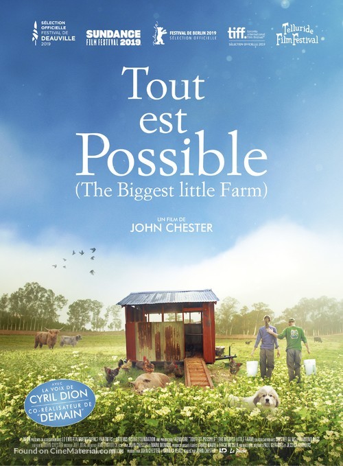 The Biggest Little Farm - French Movie Poster