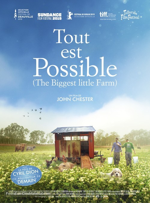The Biggest Little Farm - French Movie Poster