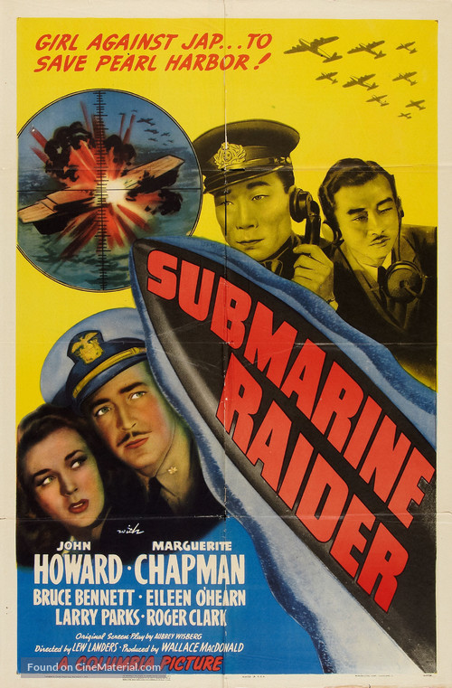 Submarine Raider - Movie Poster