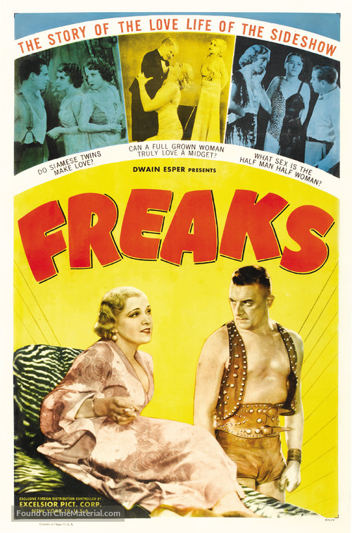 Freaks - Re-release movie poster