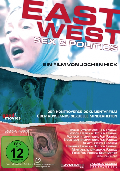 East/West - Sex &amp; Politics - German Movie Cover