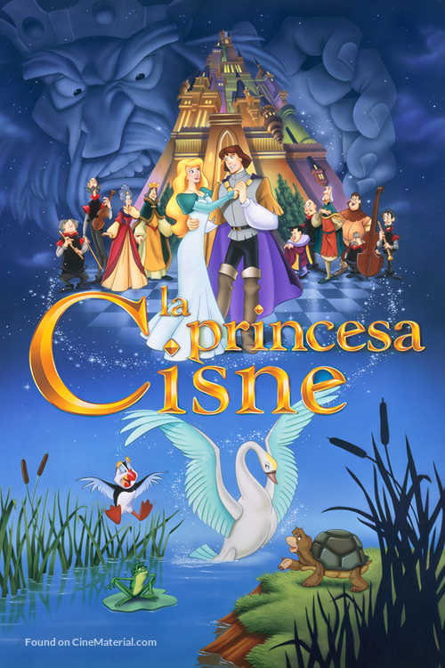 The Swan Princess - Spanish Movie Cover