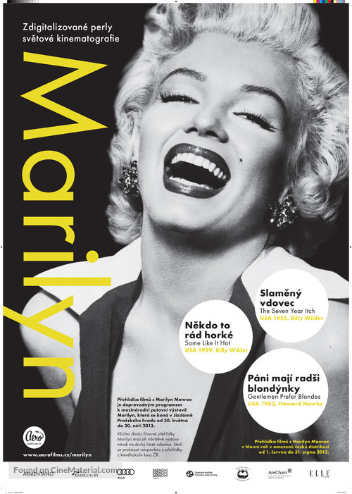Marilyn - Czech Re-release movie poster