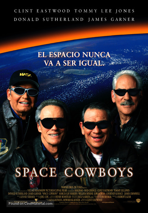 Space Cowboys - Spanish Movie Poster