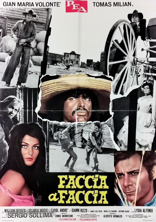 Faccia a faccia - Italian Movie Poster