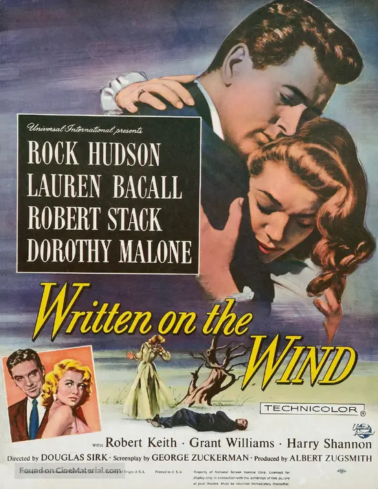 Written on the Wind - Movie Poster