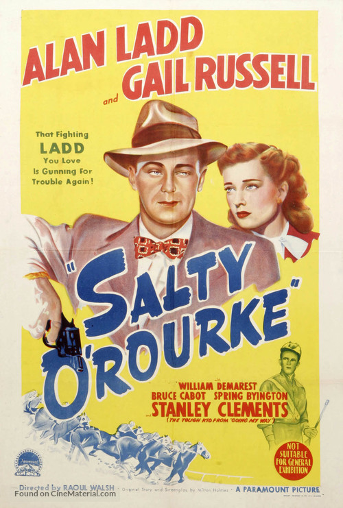 Salty O&#039;Rourke - Australian Movie Poster