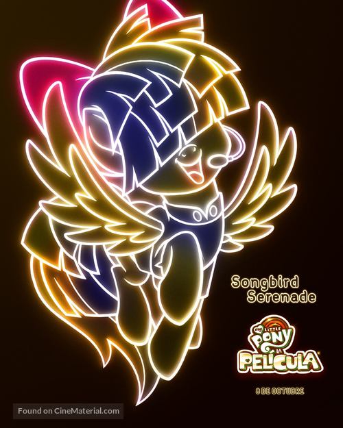 My Little Pony : The Movie - Mexican Movie Poster