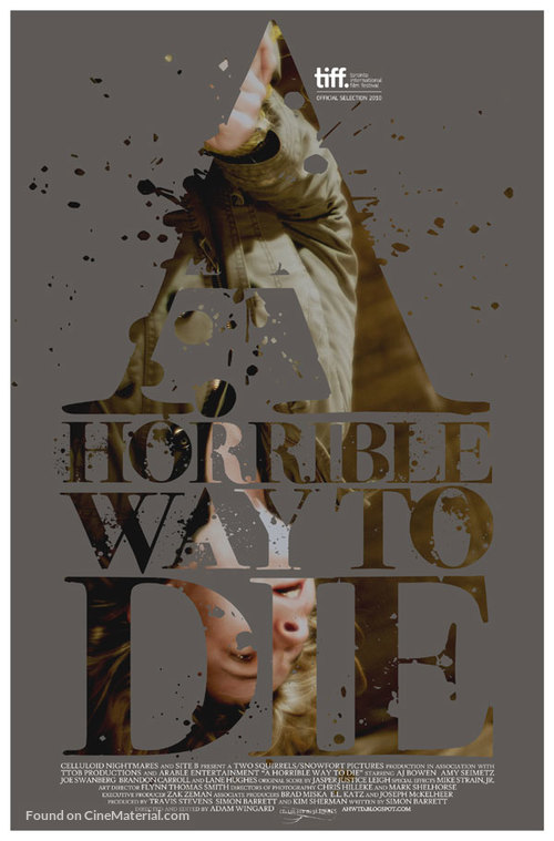 A Horrible Way to Die - Movie Poster