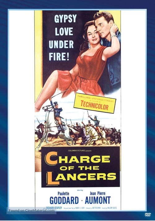 Charge of the Lancers - DVD movie cover