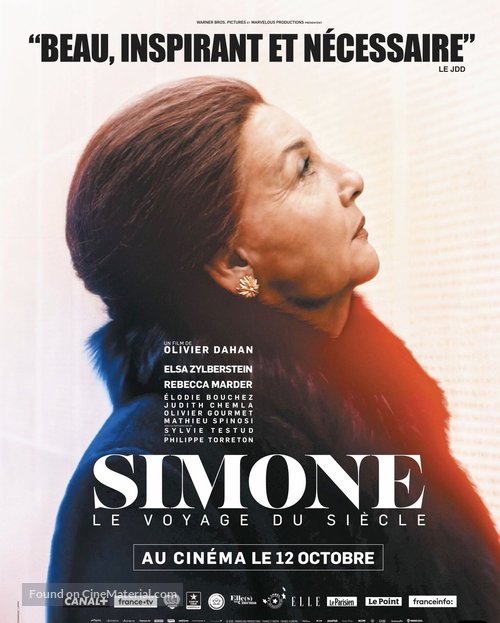 Simone, le voyage du si&egrave;cle - French Movie Poster