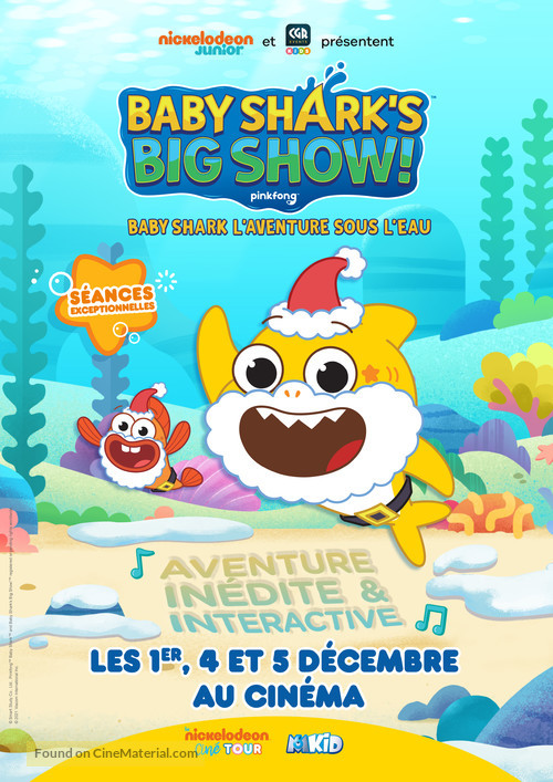 &quot;Baby Shark&#039;s Big Show!&quot; - French Movie Poster