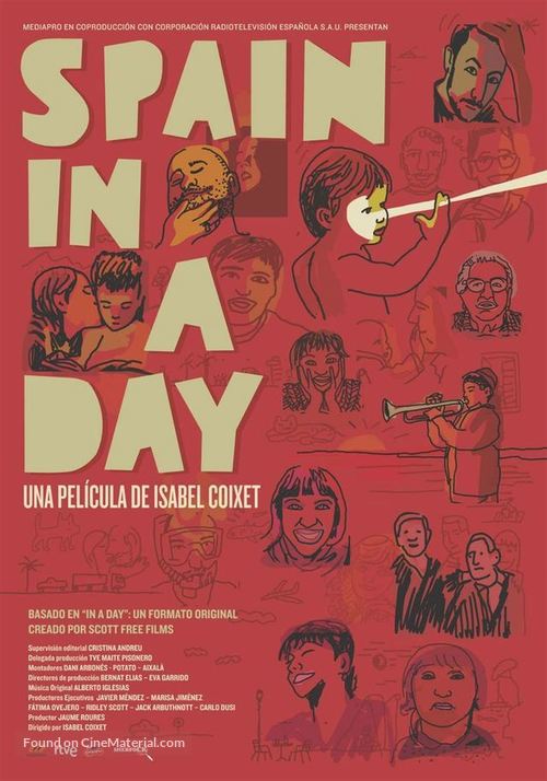 Spain in a Day - Spanish Movie Poster