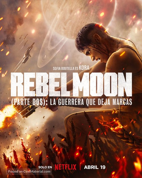 Rebel Moon - Part Two: The Scargiver - Argentinian Movie Poster