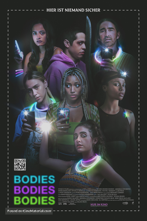 Bodies Bodies Bodies - Danish Movie Poster