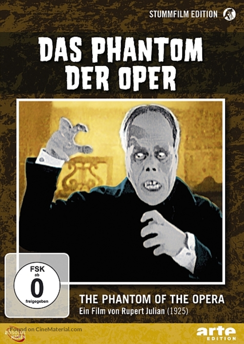 The Phantom of the Opera - German Movie Cover
