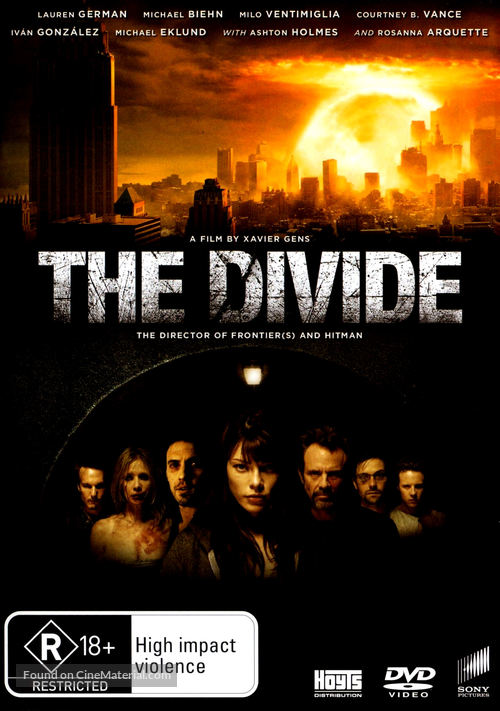 The Divide - Australian DVD movie cover
