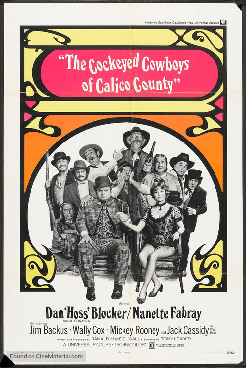 Cockeyed Cowboys of Calico County - Movie Poster