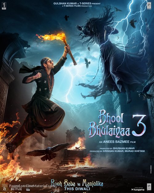 Bhool Bhulaiyaa 3 - Indian Movie Poster