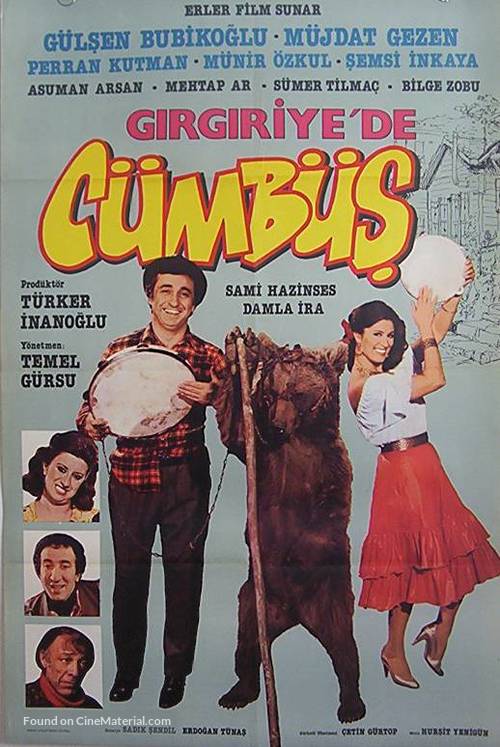 Girgiriyede c&uuml;mb&uuml;s var - Turkish Movie Poster