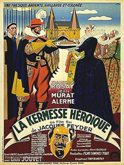 La kermesse h&eacute;ro&iuml;que - French Movie Poster