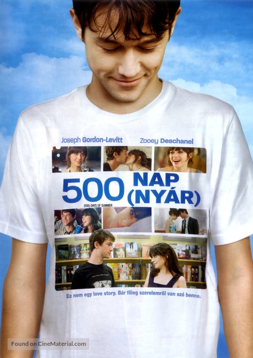 (500) Days of Summer - Hungarian DVD movie cover