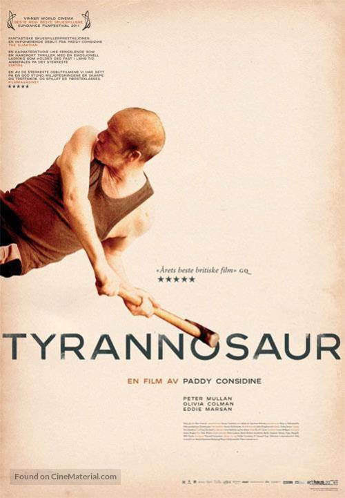 Tyrannosaur - Norwegian Movie Poster