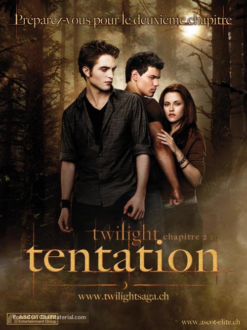 The Twilight Saga: New Moon - Swiss Movie Poster