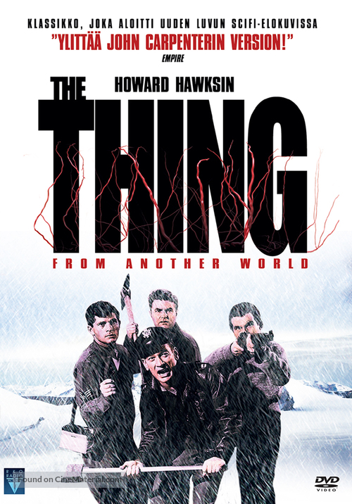 The Thing From Another World - Finnish DVD movie cover