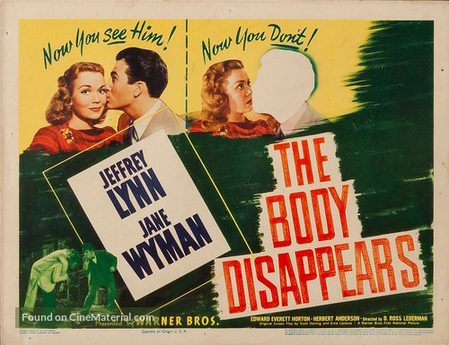 The Body Disappears - Movie Poster