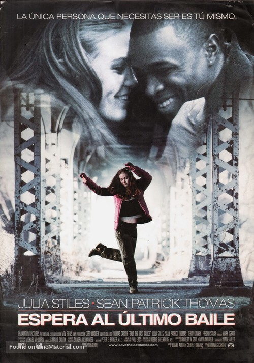 Save the Last Dance - Spanish Movie Poster