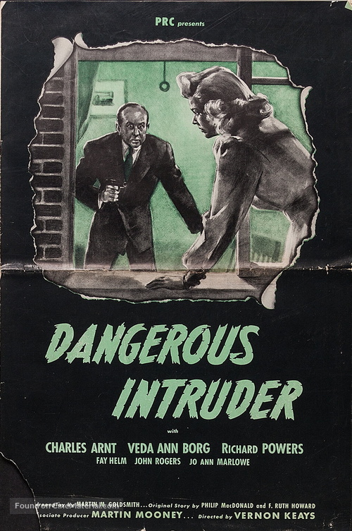 Dangerous Intruder - poster