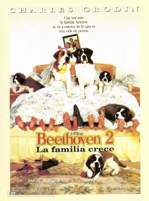 Beethoven&#039;s 2nd - Spanish Movie Poster