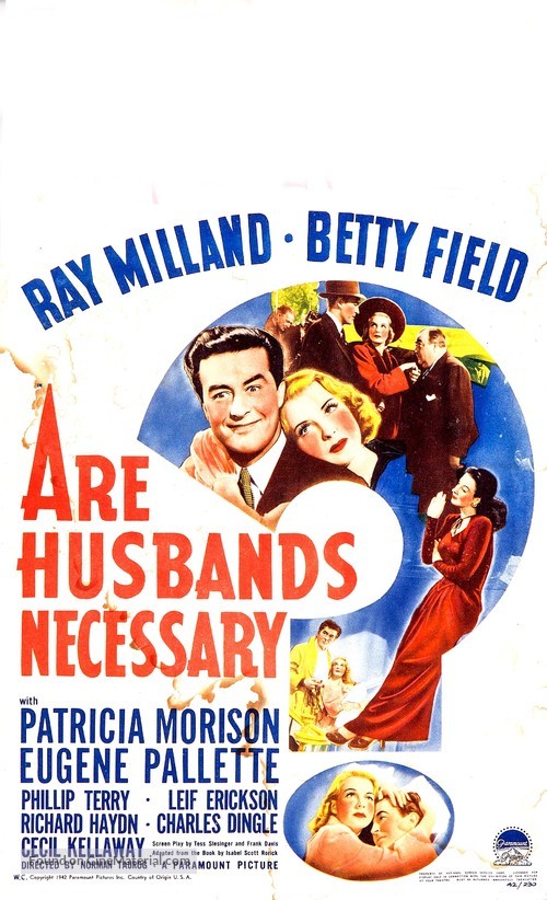 Are Husbands Necessary? - Movie Poster