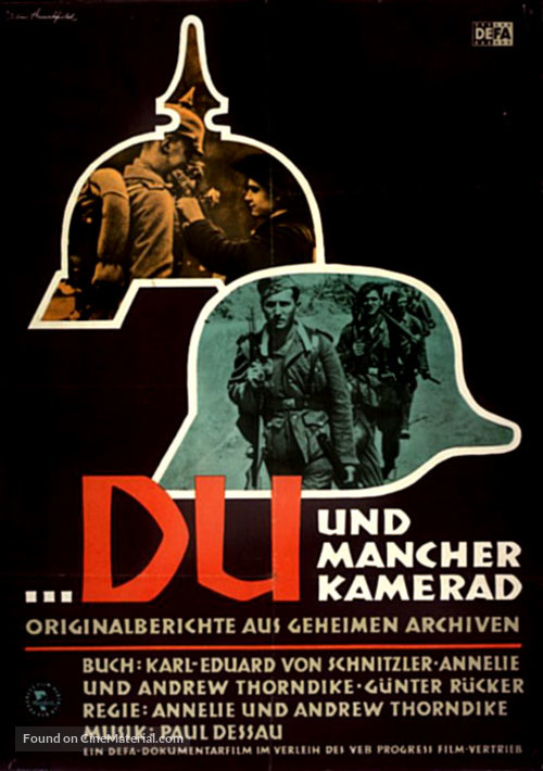 Du und mancher Kamerad - German Movie Poster