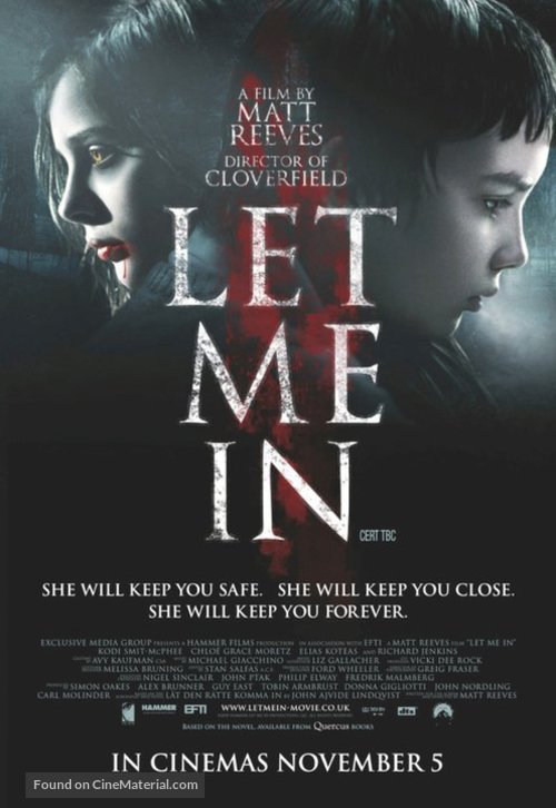 Let Me In - British Movie Poster