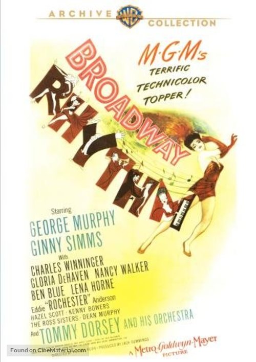 Broadway Rhythm - DVD movie cover