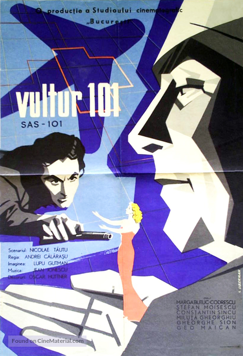Vultur 101 - Romanian Movie Poster