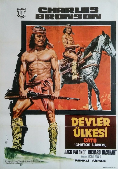 Chato&#039;s Land - Turkish Movie Poster