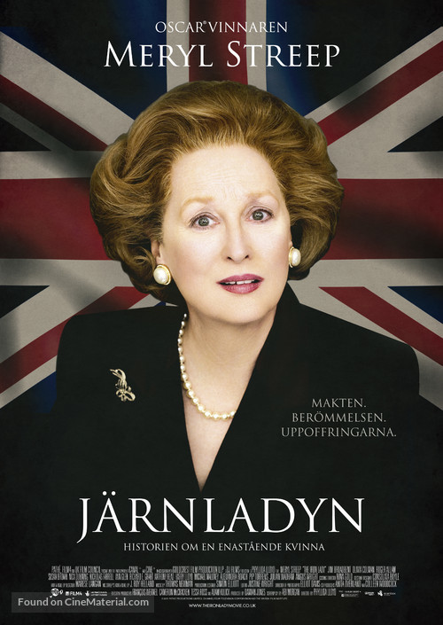 The Iron Lady - Swedish Movie Poster