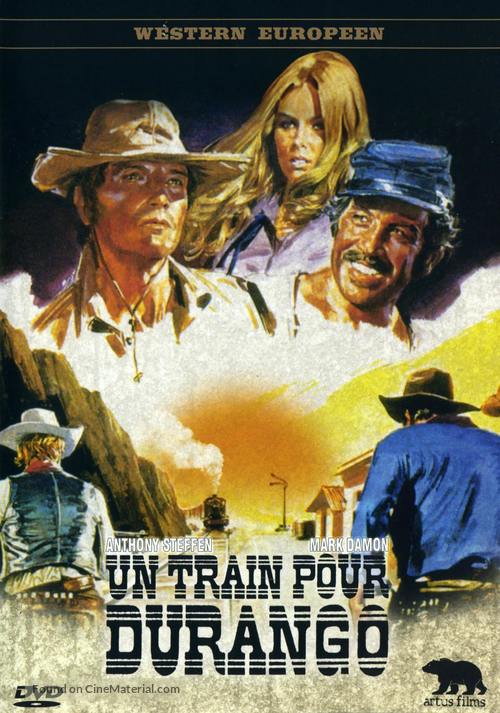 Un treno per Durango - French DVD movie cover