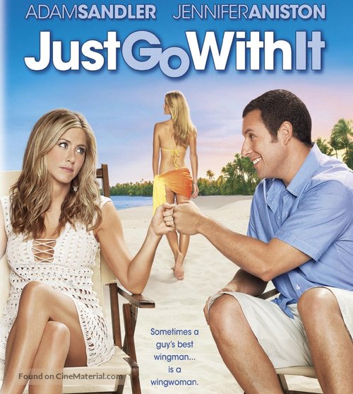 Just Go with It - Blu-Ray movie cover