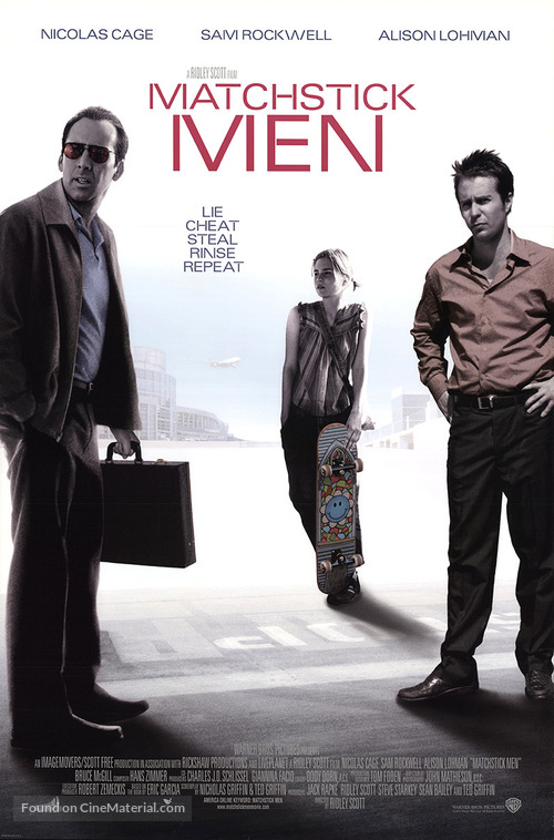 Matchstick Men - Movie Poster