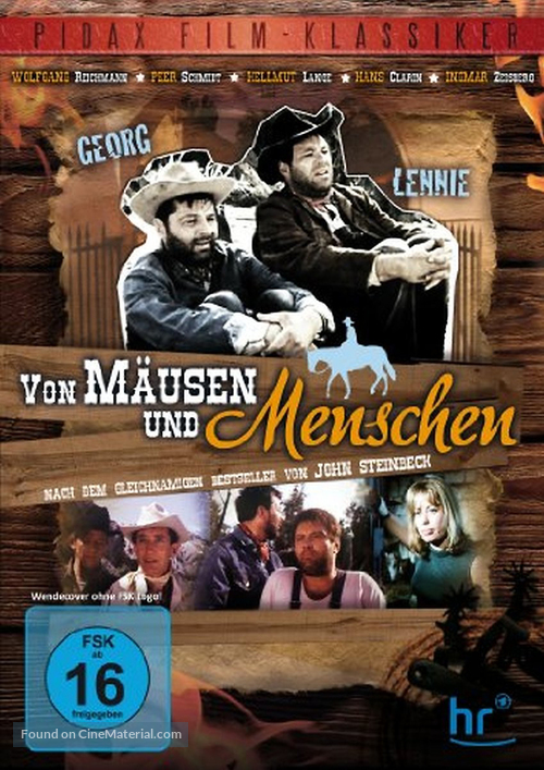 Von M&auml;usen und Menschen - German Movie Cover
