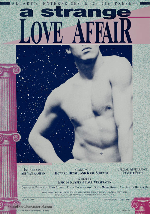 A Strange Love Affair - Dutch Movie Poster