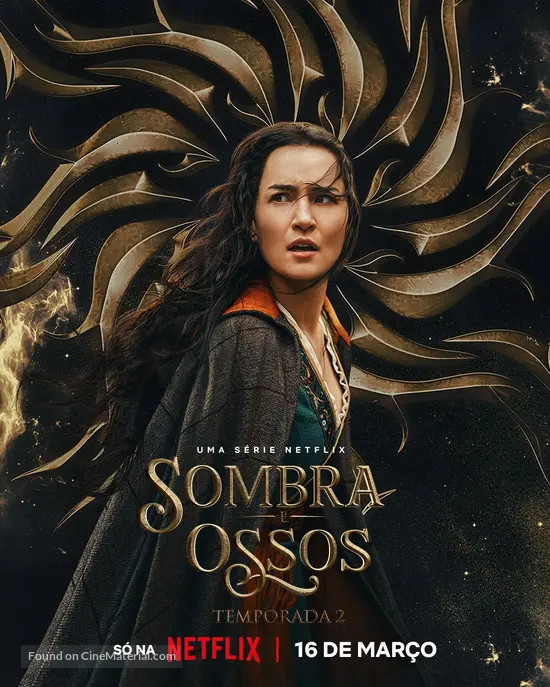 Shadow and Bone (2021) Brazilian movie poster